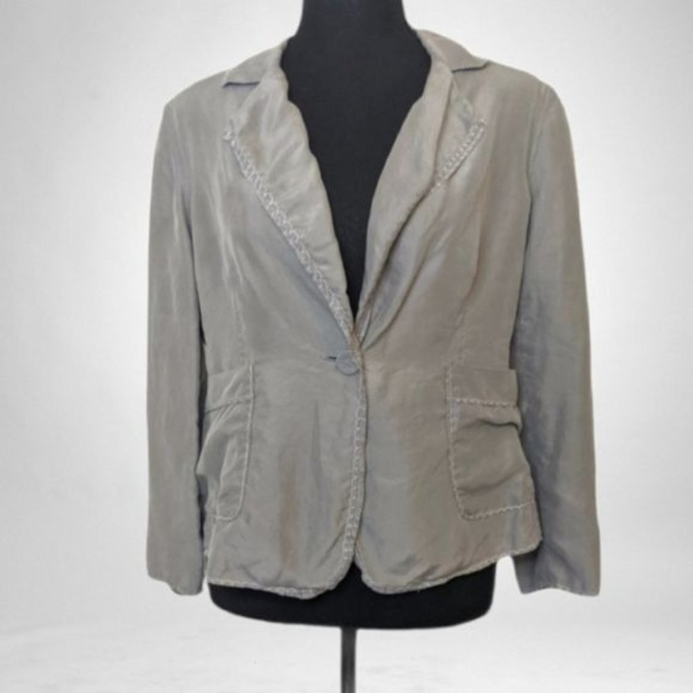 VTG Newport News 🐨 Silk Blazer 12
